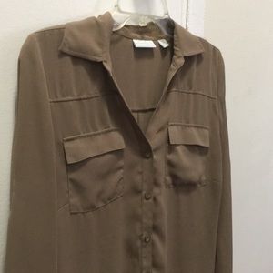 New York & Co. Button-Down Blouse